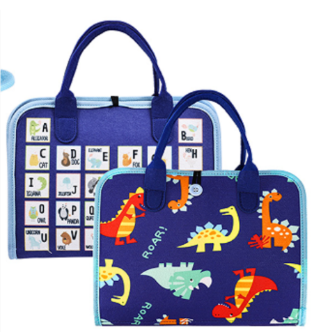 Recalled Esjay toddler busy boards shown in the CPSC recall notice.