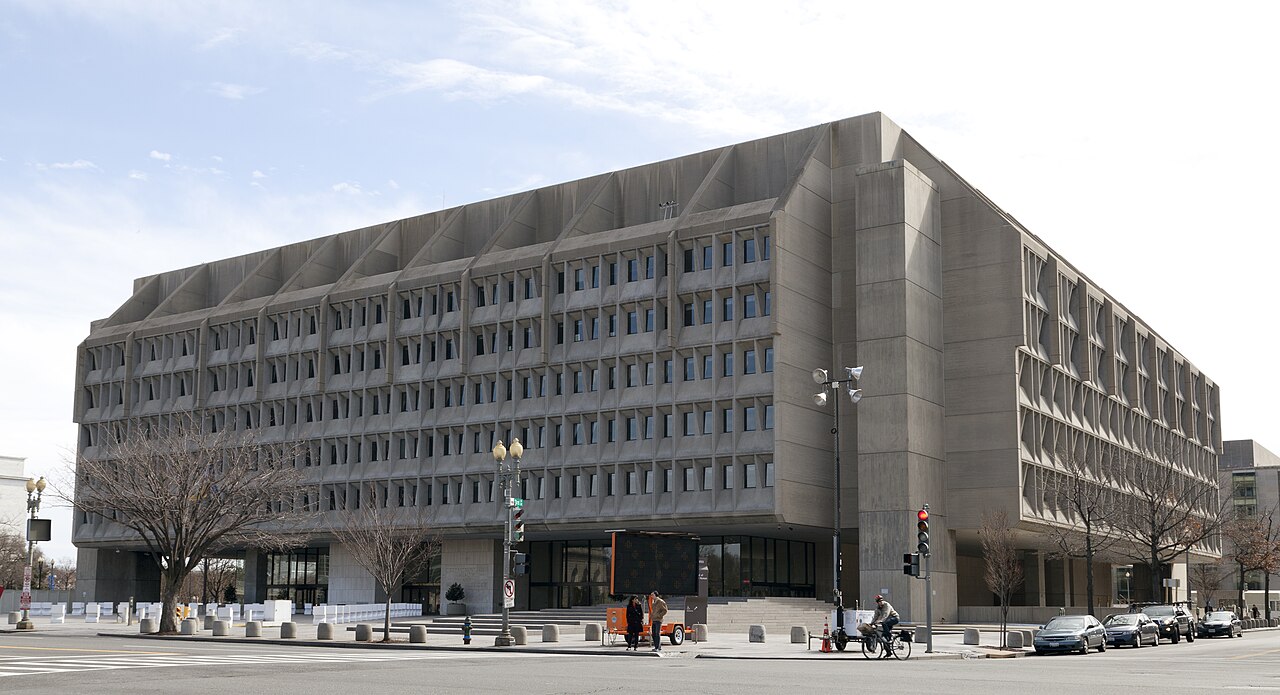 The Hubert H. Humphrey Building, headquarters of the U.S. Department of Health and Human Services in Washington.