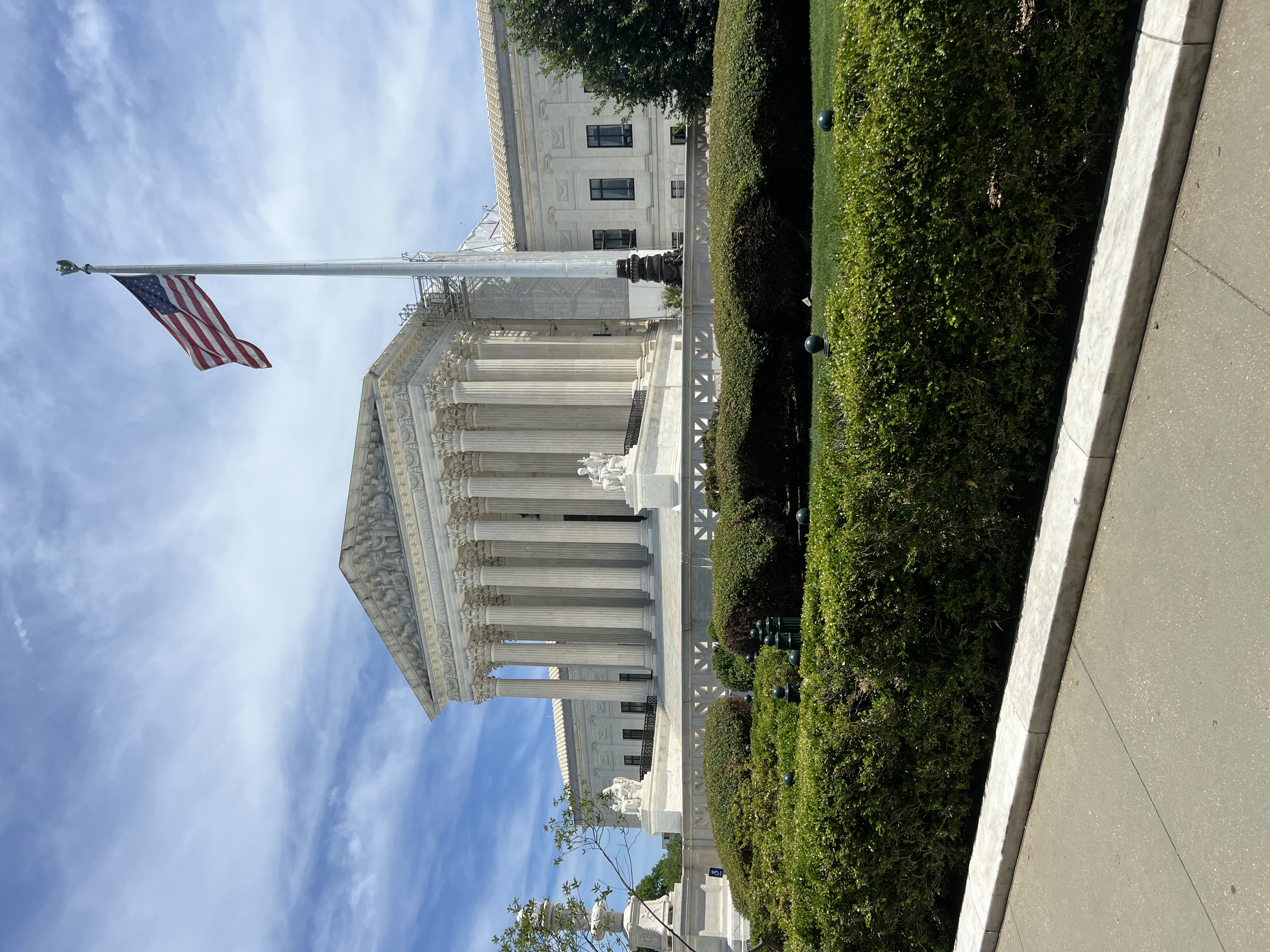 The United States Supreme Court building in Washington, D.C.
