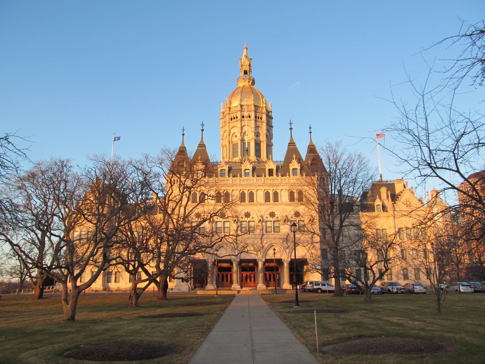 The Connecticut State Capitol in Hartford, January 14, 2012. State-government oversight context; not a developmental-disability service provider or a person receiving care. Photo: John Phelan, CC BY 3.0.