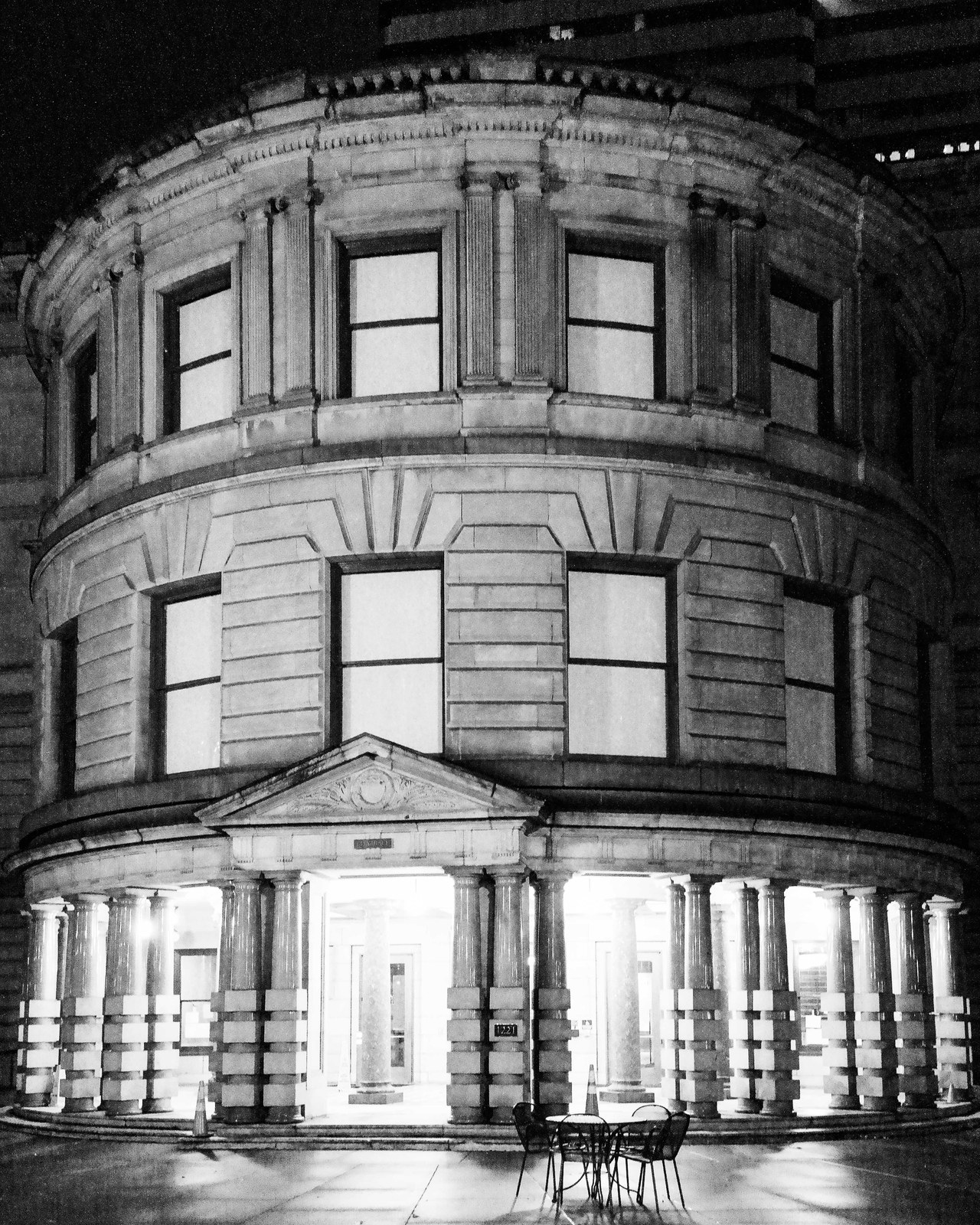 Portland City Hall photographed at night in December 2013; contextual location image, not the October 2026 proceedings.